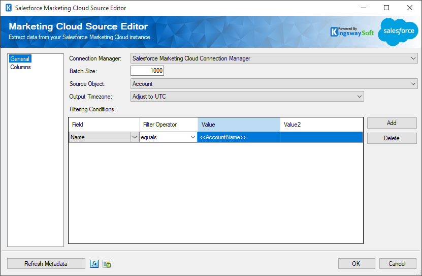 Salesforce Marketing Cloud Source Editor